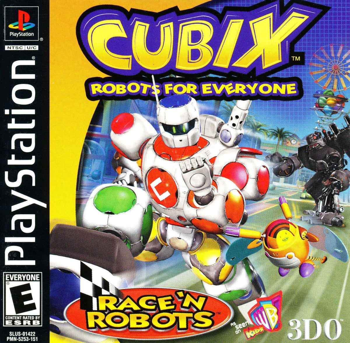 Filthy Games Room - Cubix Robots for Everyone Race N Robots - Video Game - Playstation