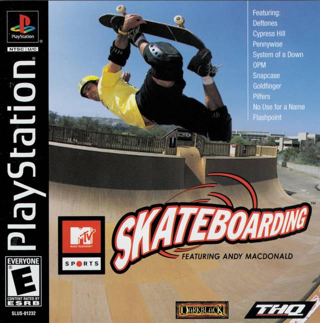 Filthy Games Room - MTV Sports Skateboarding - Video Game - Playstation