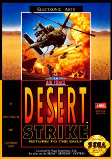 Desert Strike Return to the Gulf - Sega Genesis