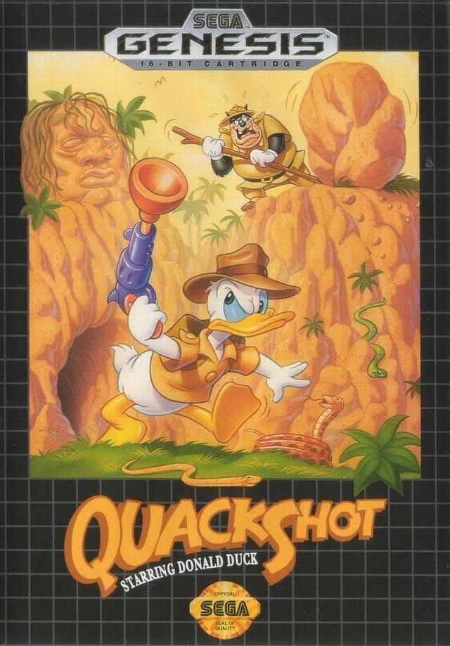 QuackShot Starring Donald Duck - Sega Genesis
