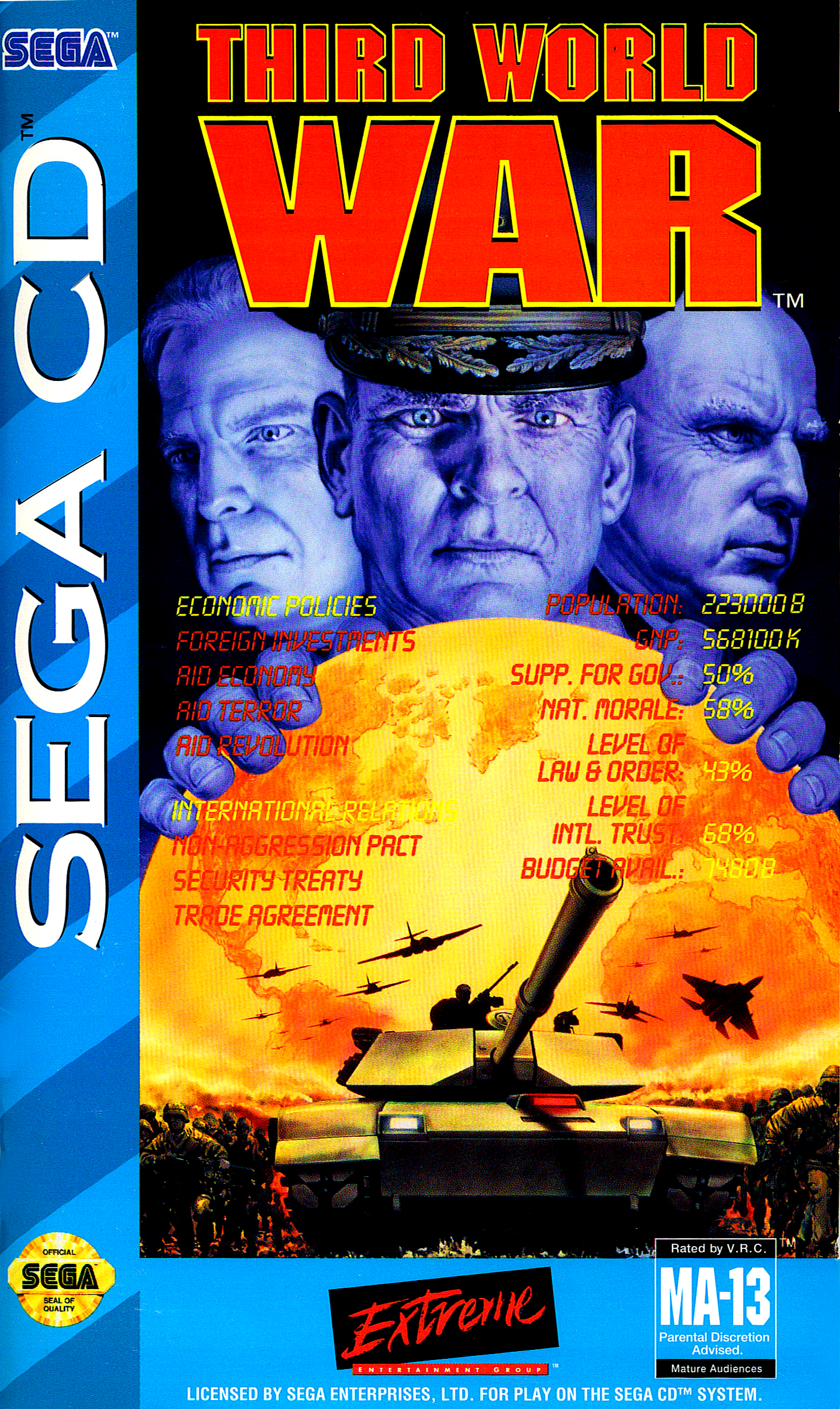 The Third World War - Sega CD