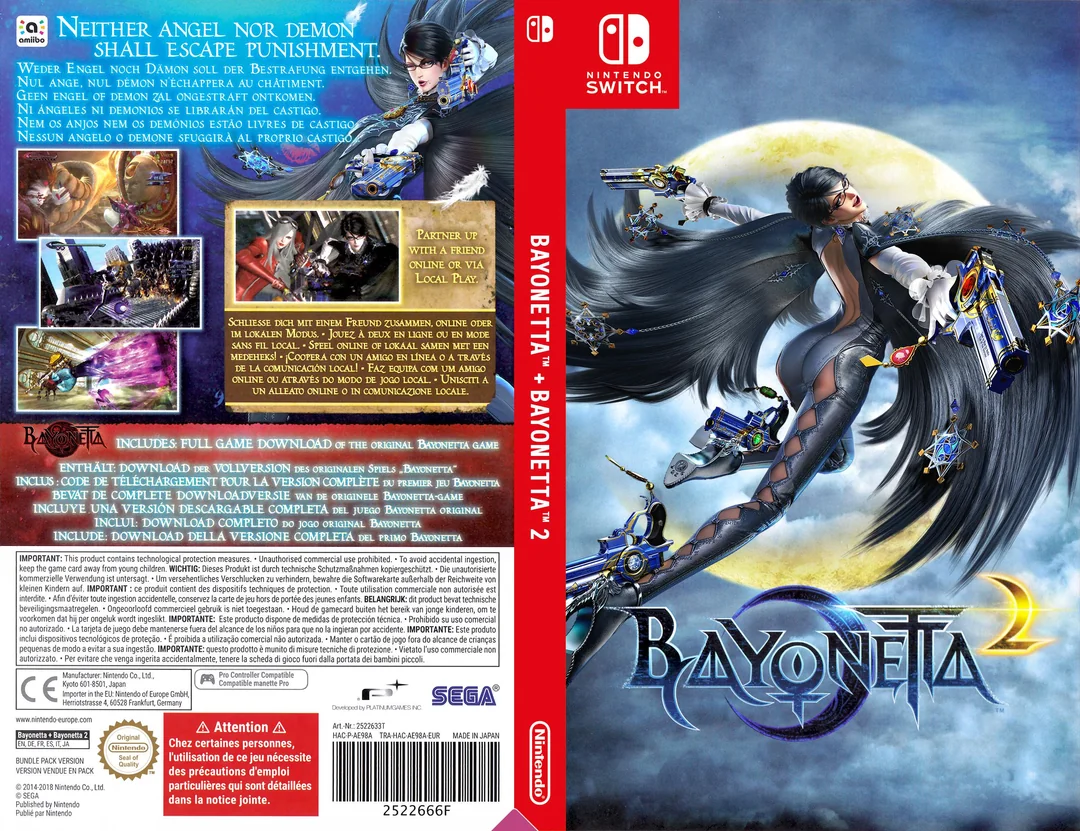 Bayonetta 2 + Bayonetta - Nintendo Switch
