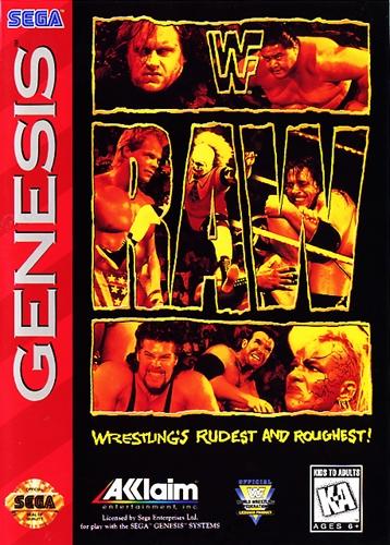 Filthy Games Room - WWF Raw - Video Game - Sega Genesis