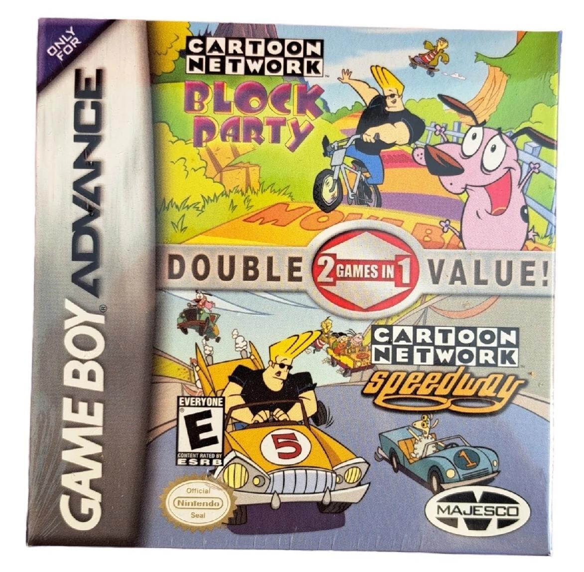 Filthy Games Room - Cartoon Network Block Party & Cartoon Network Speedway - Video Game - GameBoy Advance