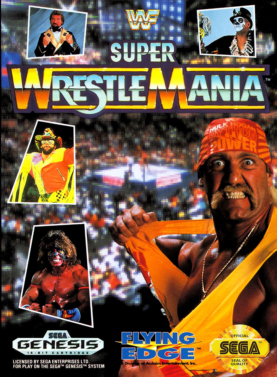 Filthy Games Room - WWF Super Wrestlemania - Video Game - Sega Genesis