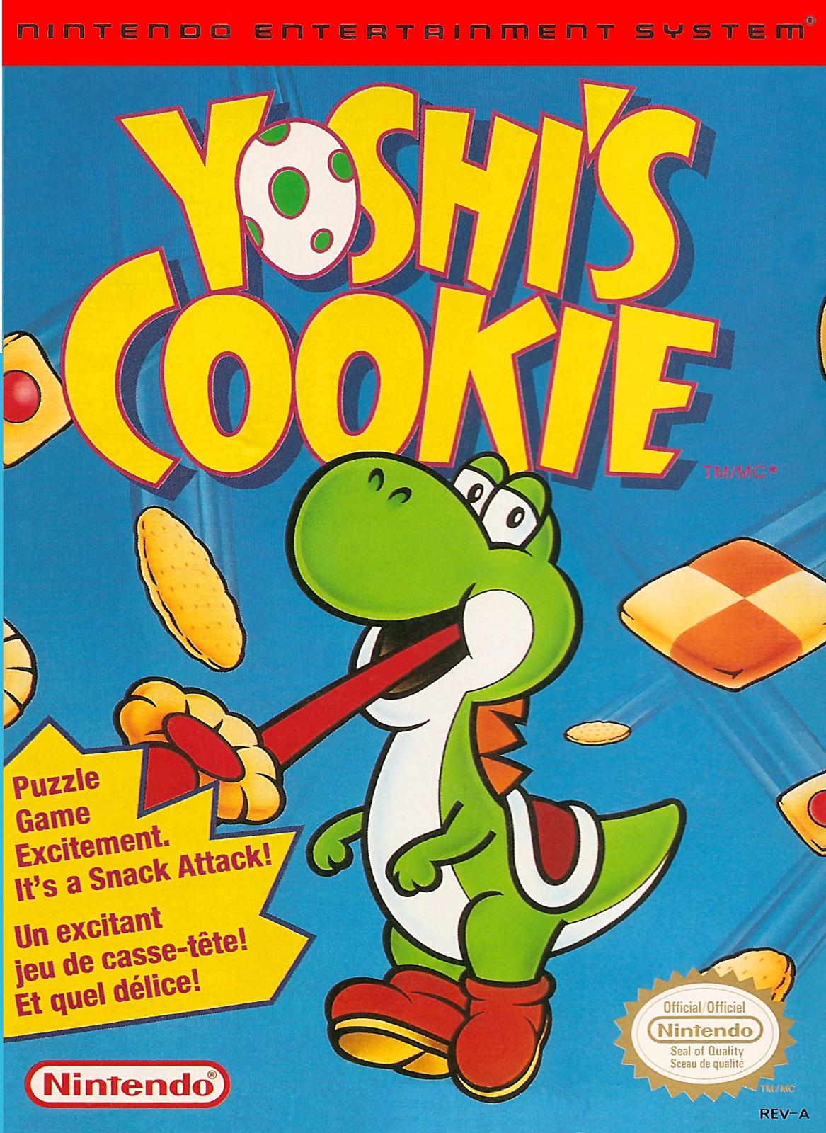 Filthy Games Room - Yoshi's Cookie - Video Game - NES