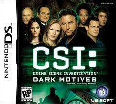 CSI Dark Motives - Nintendo DS