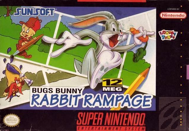 Filthy Games Room - Bugs Bunny Rabbit Rampage - Video Game - Super Nintendo