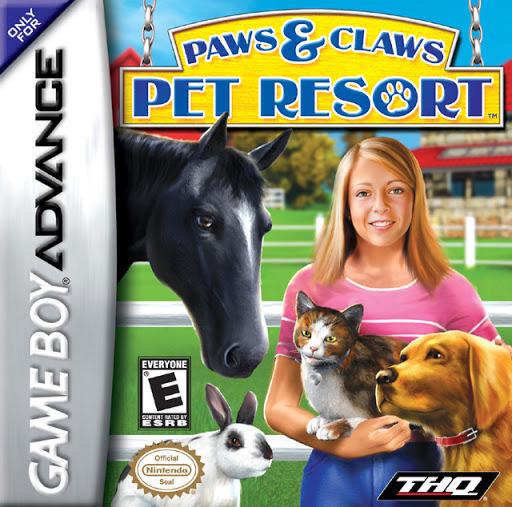 Filthy Games Room - Paws & Claws Pet Resort - Video Game - GameBoy Advance