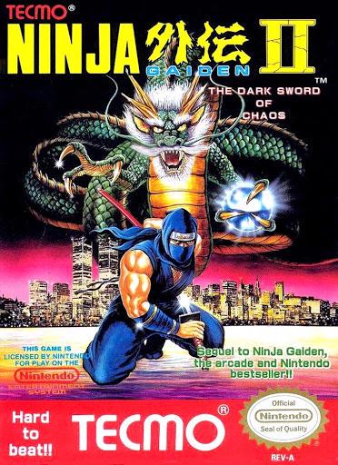 Filthy Games Room - Ninja Gaiden II The Dark Sword of Chaos - Video Game - NES