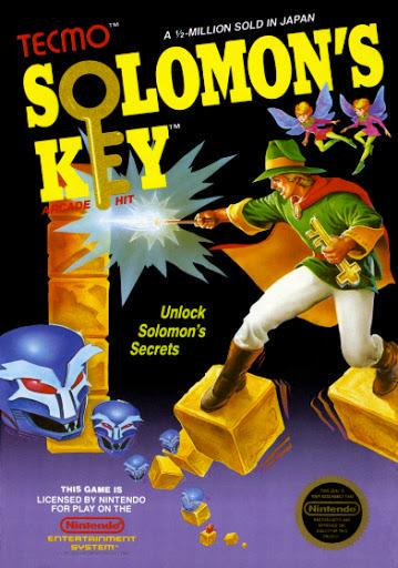 Filthy Games Room - Solomon's Key - Video Game - NES