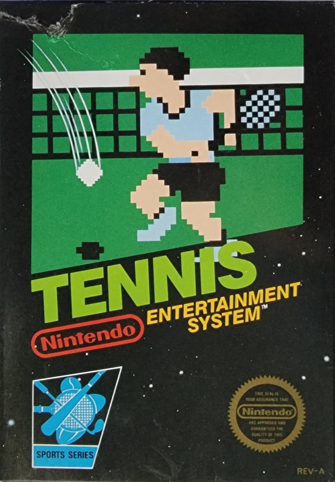 Filthy Games Room - Tennis - Video Game - NES