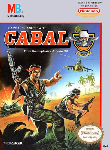 Filthy Games Room - Cabal - Video Game - NES