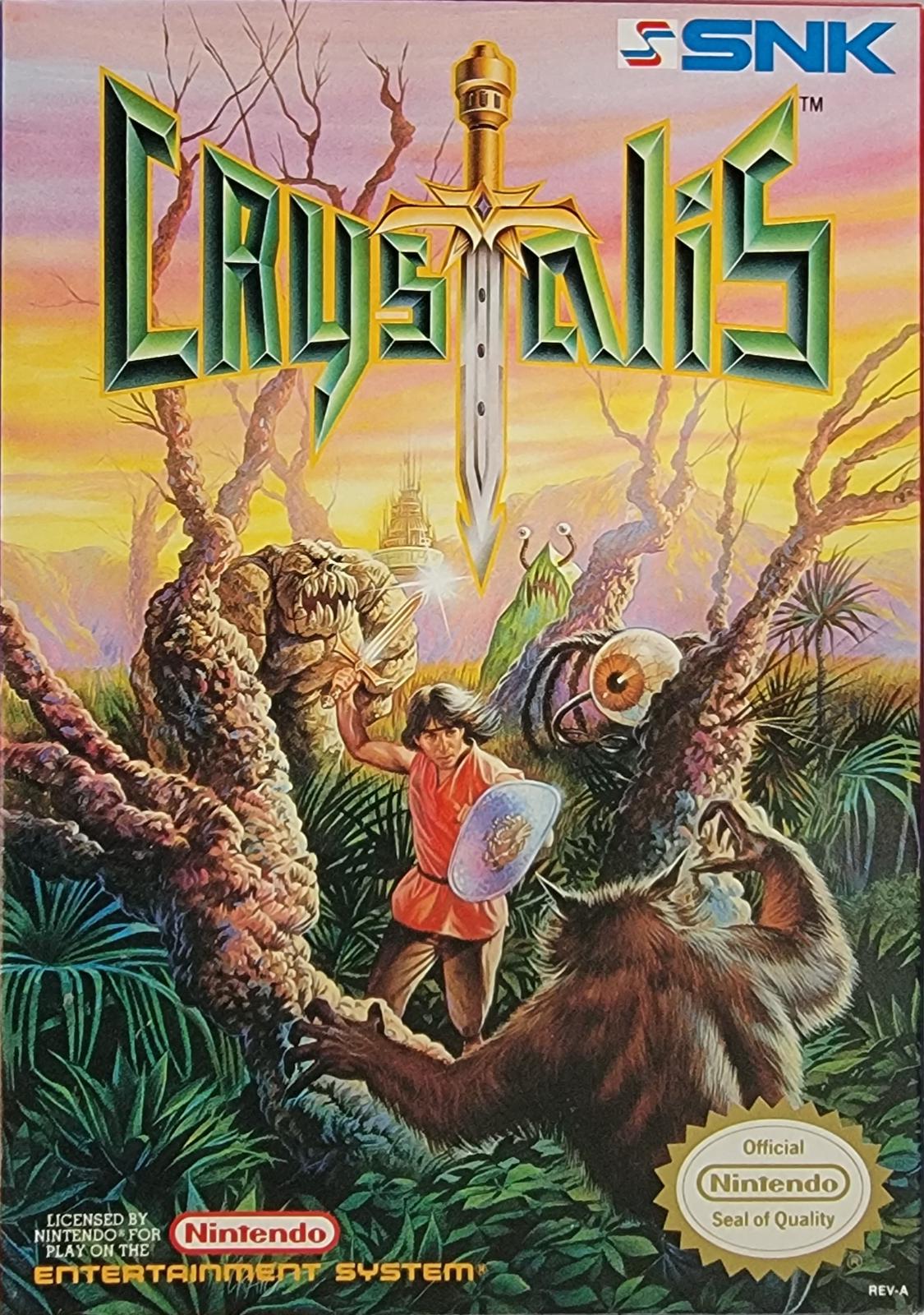 Filthy Games Room - Crystalis - Video Game - NES