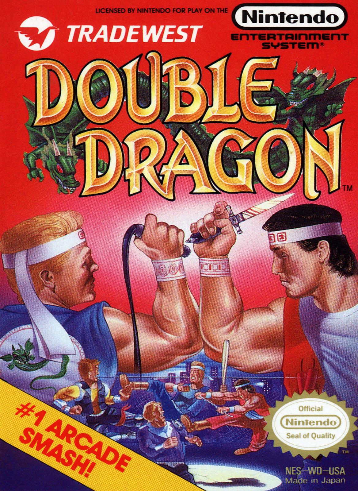 Filthy Games Room - Double Dragon - Video Game - NES