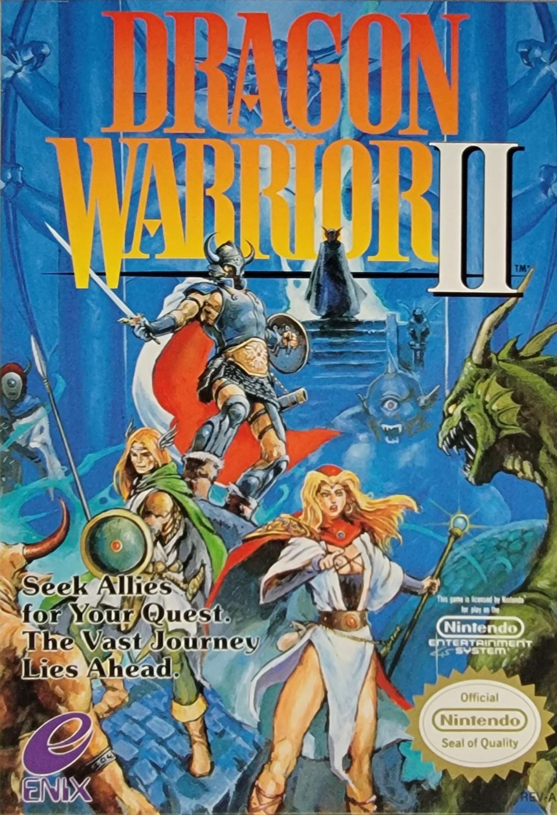 Filthy Games Room - Dragon Warrior II - Video Game - NES