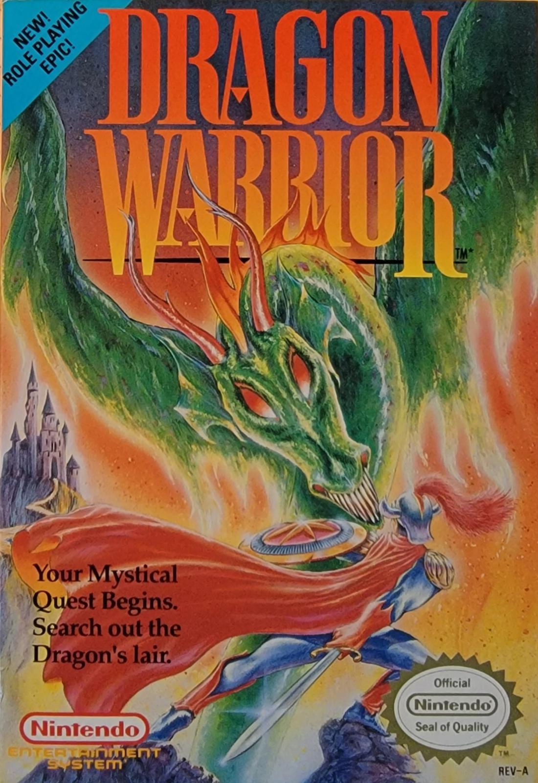 Filthy Games Room - Dragon Warrior - Video Game - NES