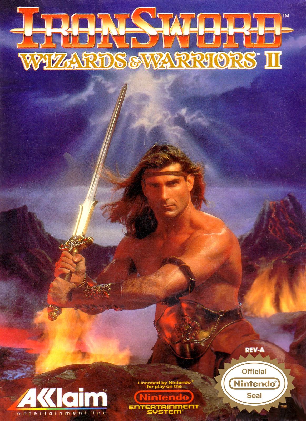 Iron Sword Wizards and Warriors II - NES