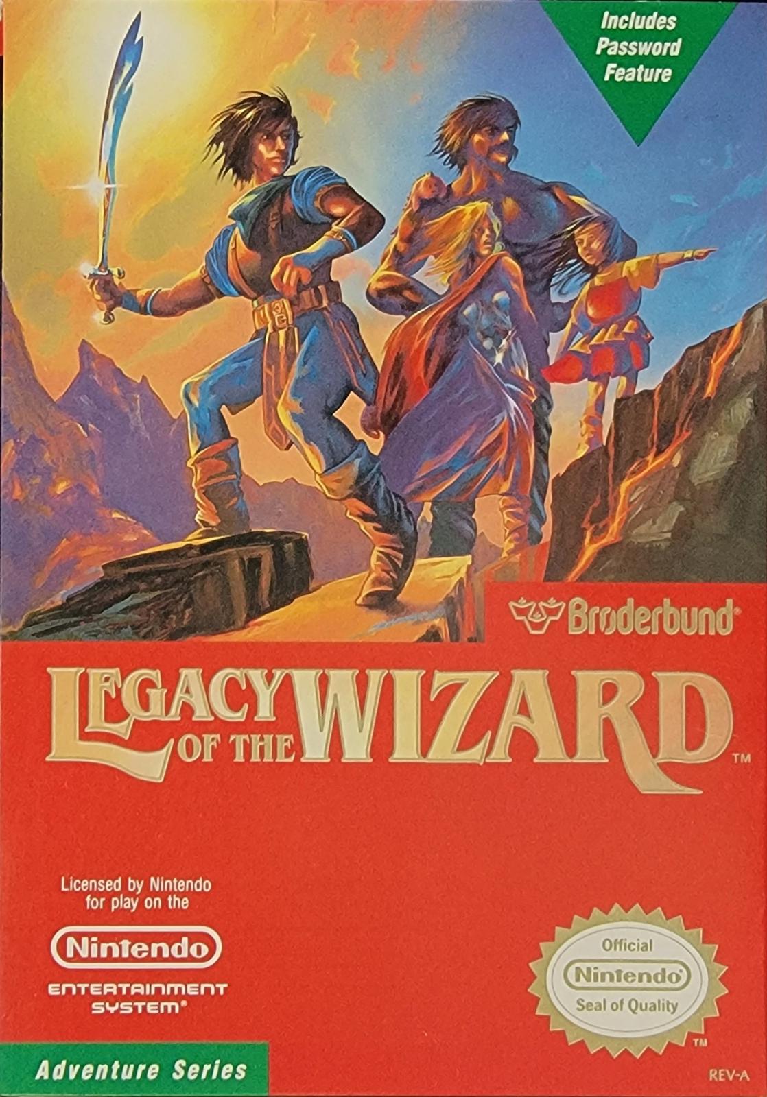 Filthy Games Room - Legacy of the Wizard - Video Game - NES