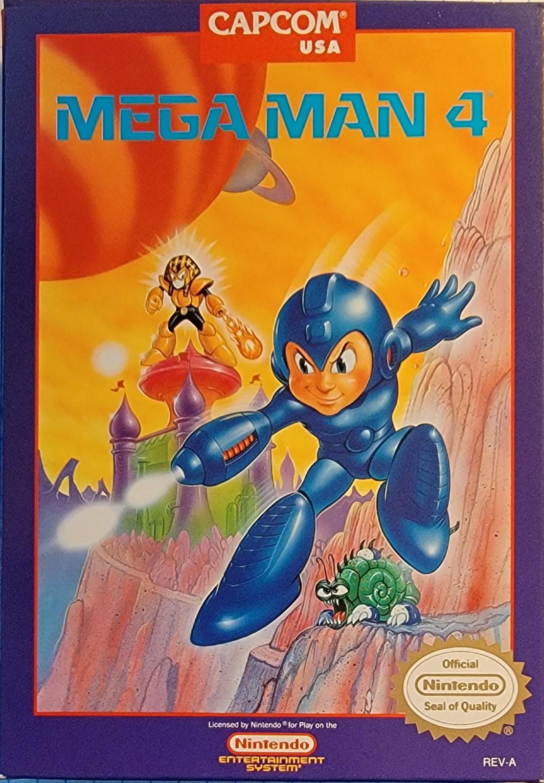 Filthy Games Room - Mega Man 4 - Video Game - NES