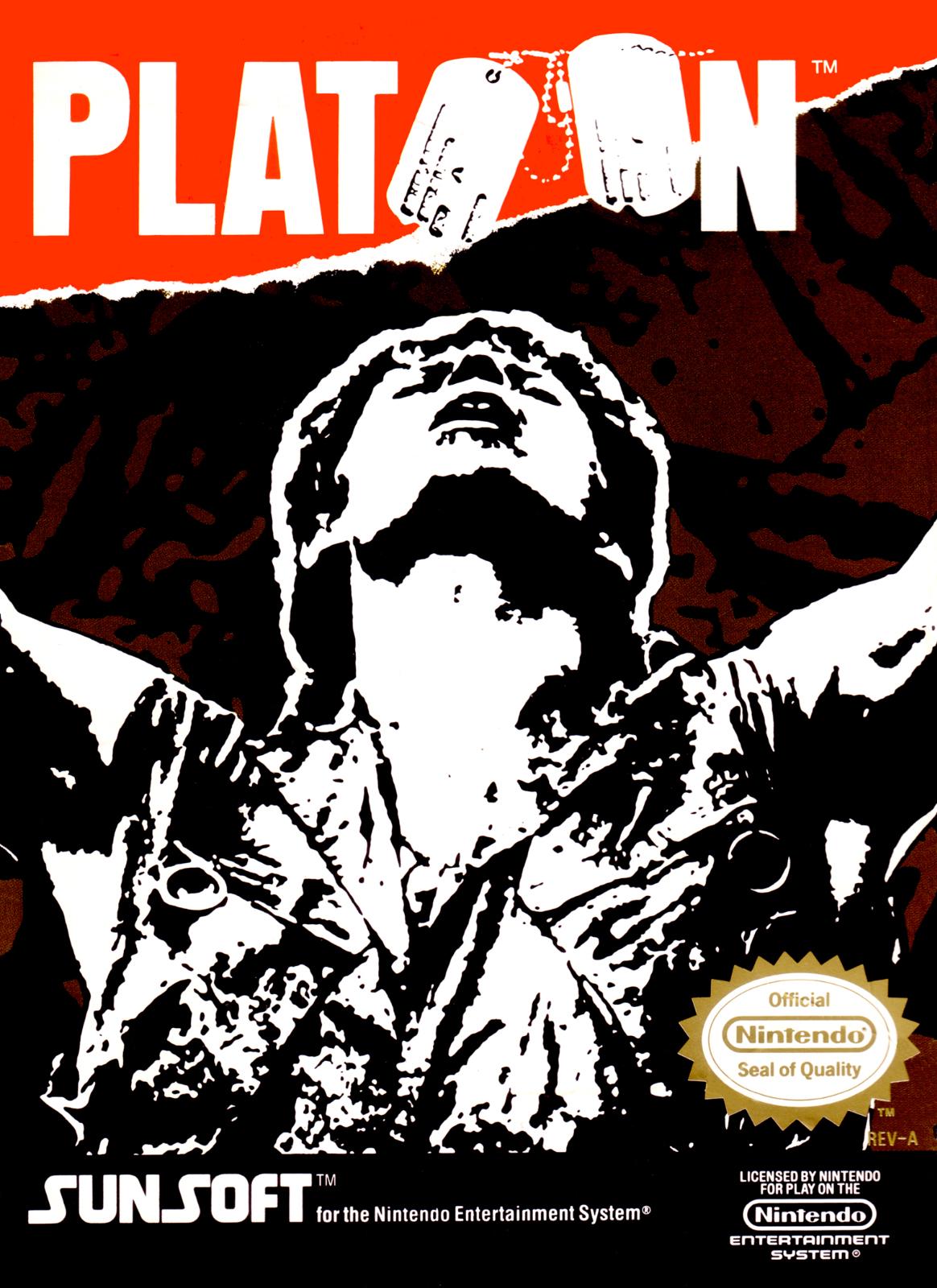 Filthy Games Room - Platoon - Video Game - NES