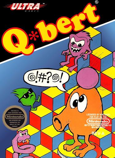 Filthy Games Room - Q*bert - Video Game - NES