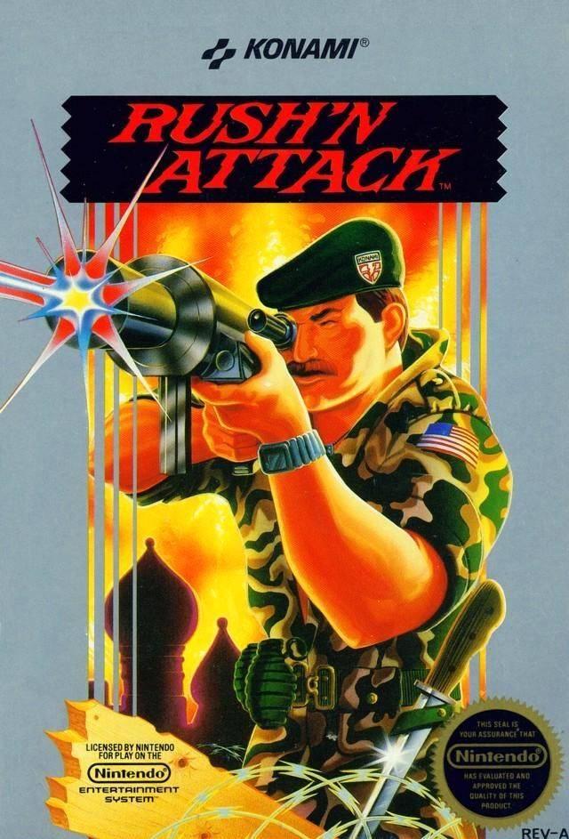 Filthy Games Room - Rush'n Attack - Video Game - NES