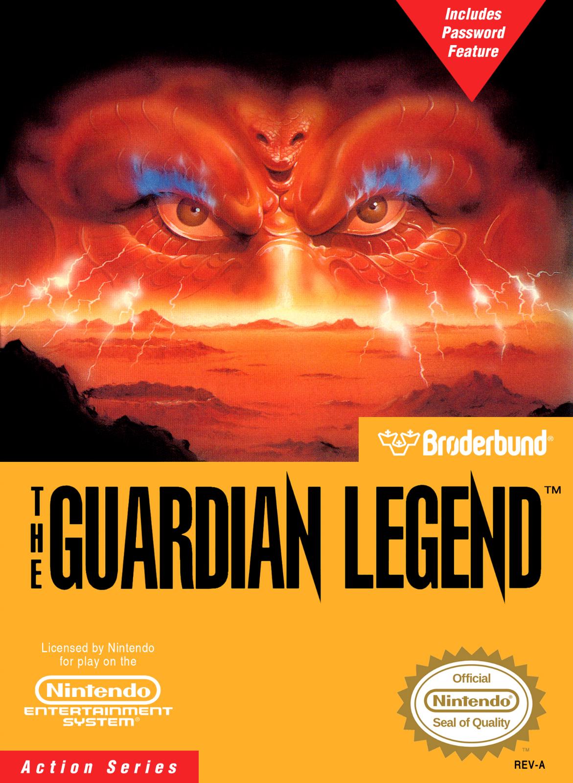 Filthy Games Room - The Guardian Legend - Video Game - NES