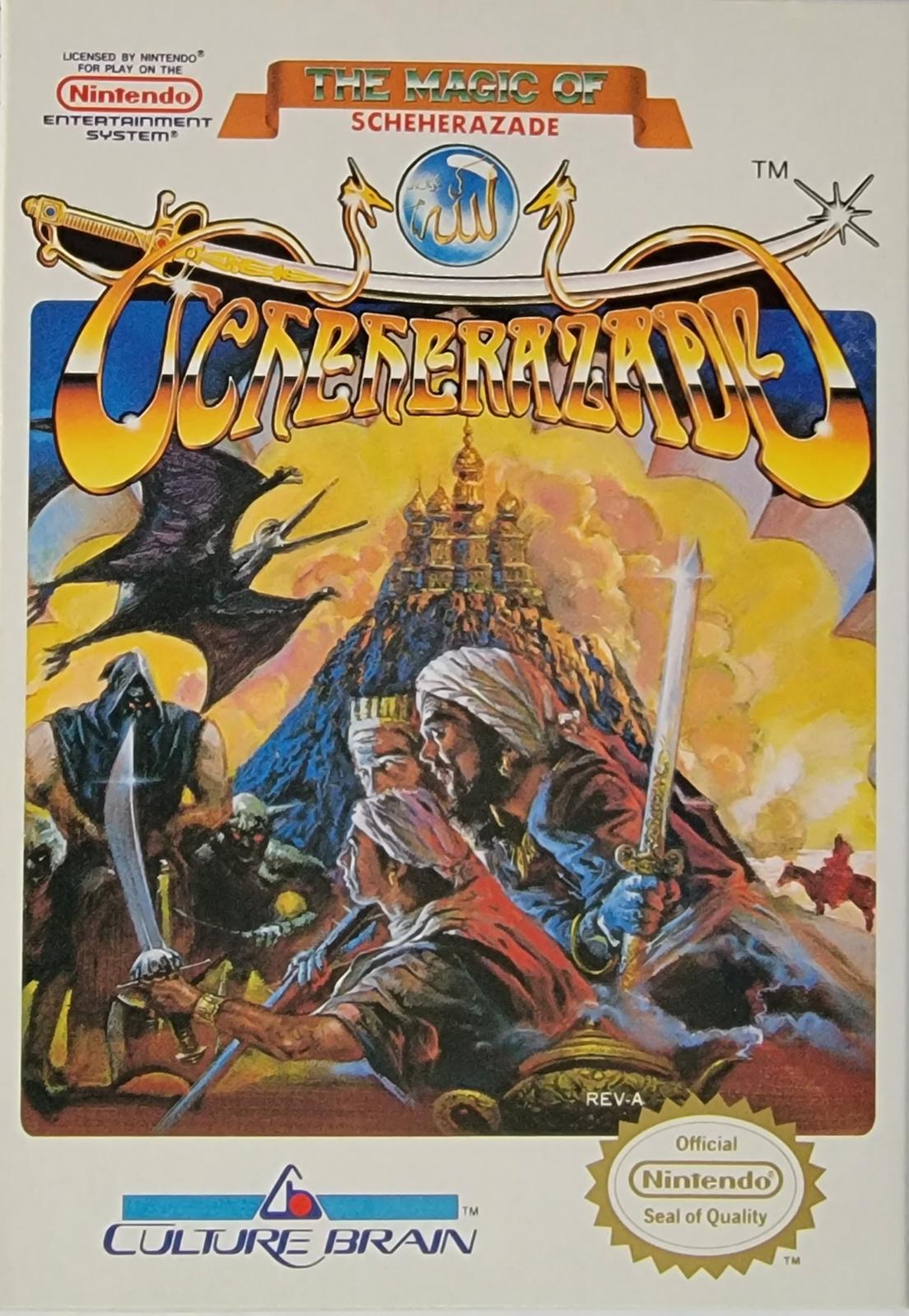 Filthy Games Room - The Magic of Scheherazade - Video Game - NES