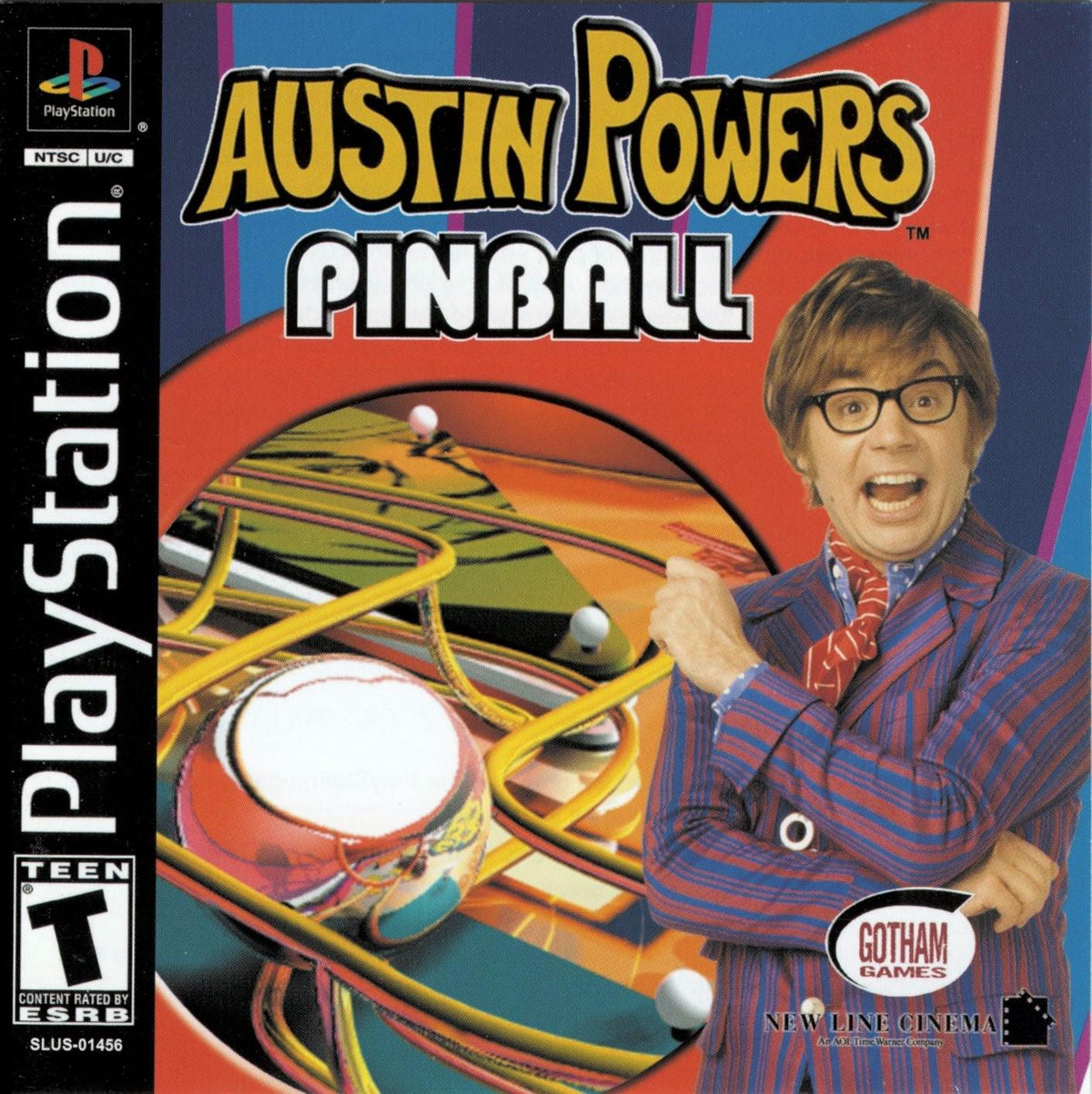 Filthy Games Room - Austin Powers Pinball - Video Game - Playstation