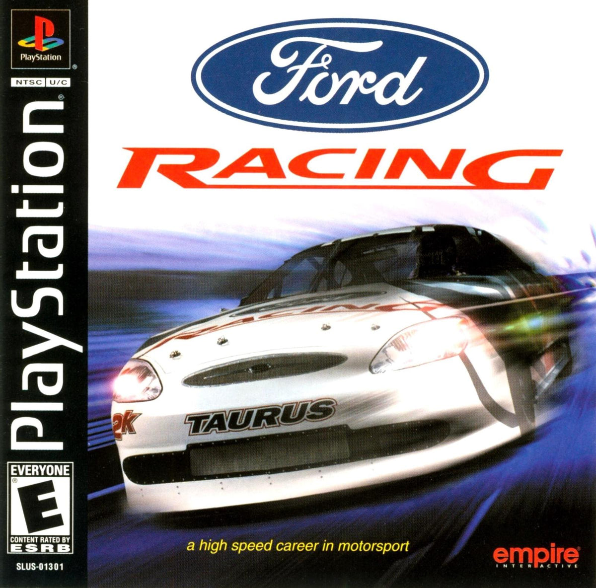 Filthy Games Room - Ford Racing - Video Game - Playstation