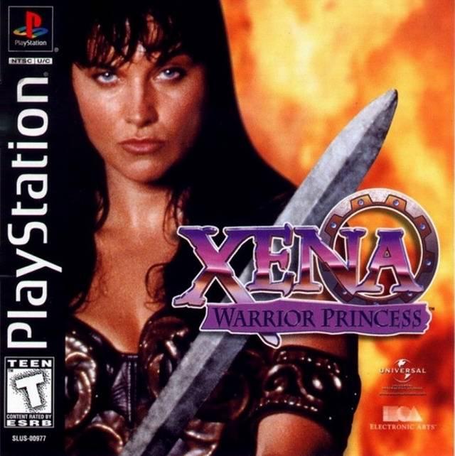 Filthy Games Room - Xena Warrior Princess - Video Game - Playstation