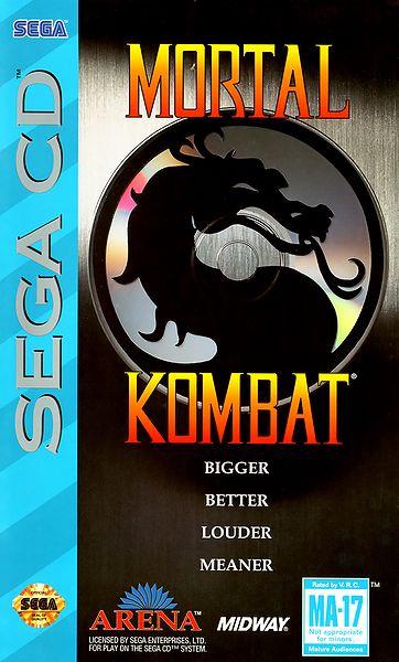 Filthy Games Room - Mortal Kombat - Video Game - Sega CD