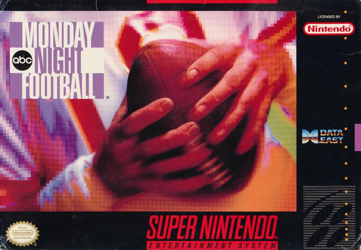 Filthy Games Room - ABC Monday Night Football - Video Game - Super Nintendo