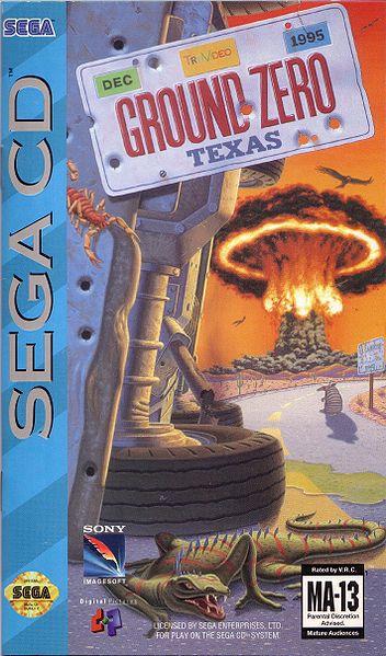 Filthy Games Room - Ground Zero Texas - Video Game - Sega CD
