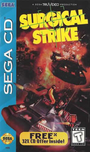 Filthy Games Room - Surgical Strike - Video Game - Sega CD