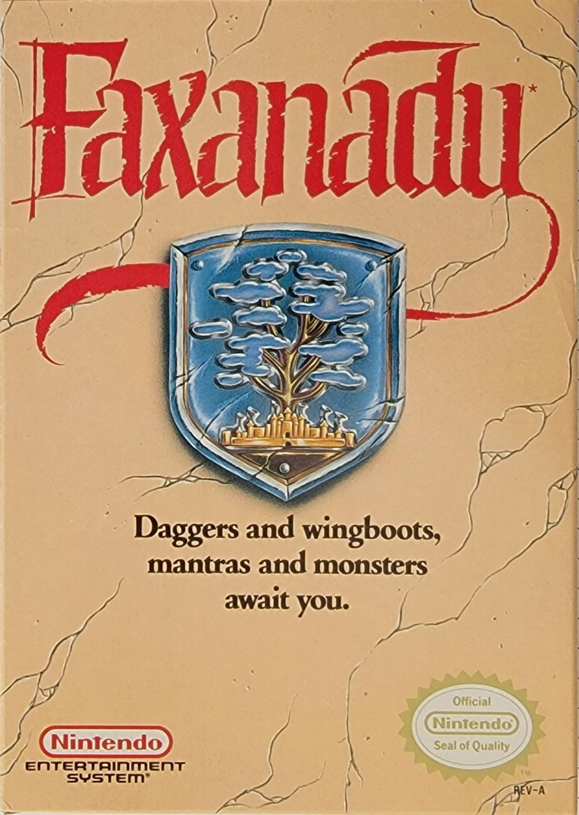 Filthy Games Room - Faxanadu - Video Game - NES