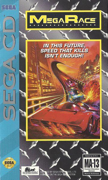 Filthy Games Room - MegaRace - Video Game - Sega CD