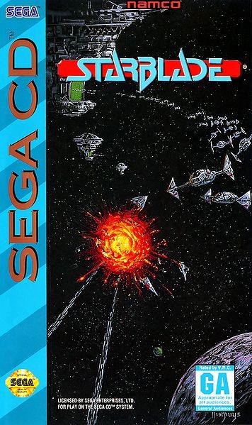 Filthy Games Room - Starblade - Video Game - Sega CD