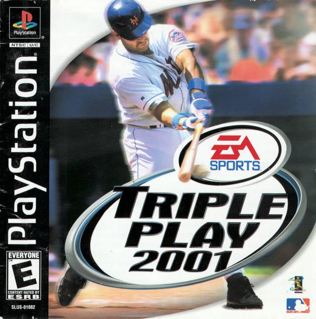 Filthy Games Room - Triple Play 2001 - Video Game - Playstation