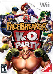 Filthy Games Room - FaceBreaker K.O. Party - Video Game - Wii