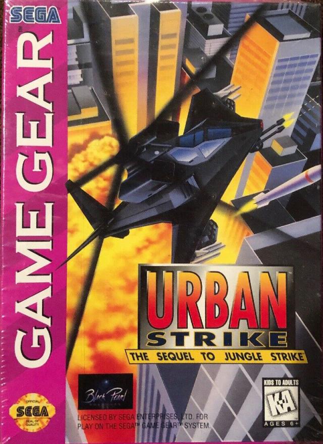Filthy Games Room - Urban Strike - Video Game - Sega Game Gear