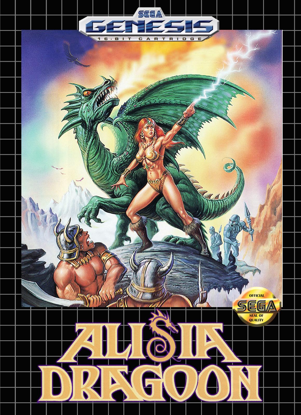 Filthy Games Room - Alisia Dragoon - Video Game - Sega Genesis