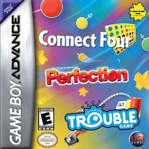 Filthy Games Room - Connect Four/Trouble/Perfection - Video Game - GameBoy Advance