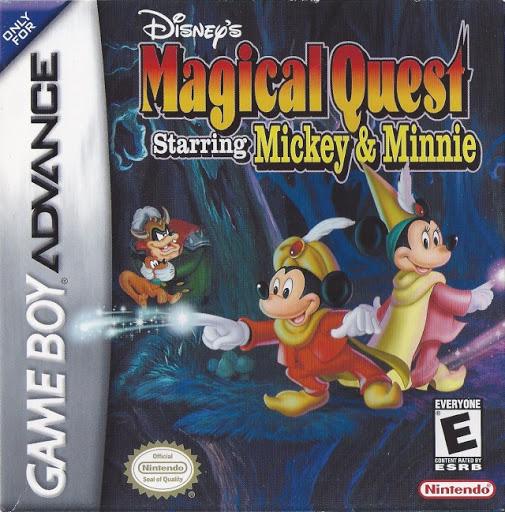 Filthy Games Room - Magical Quest Starring Mickey and Minnie - Video Game - GameBoy Advance