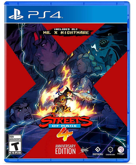 Streets of Rage 4 [Anniversary Edition] - Playstation 4