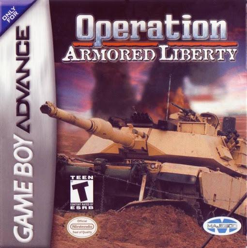 Filthy Games Room - Operation Armored Liberty - Video Game - GameBoy Advance