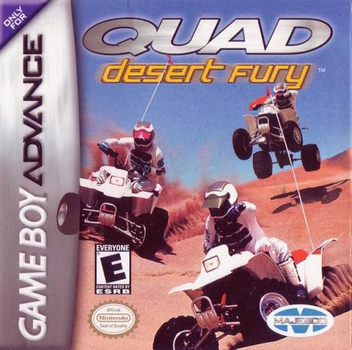 Filthy Games Room - Quad Desert Fury - Video Game - GameBoy Advance