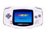 White Gameboy Advance System - GameBoy Advance