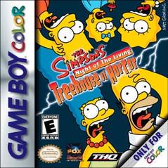 Filthy Games Room - The Simpsons Night of the Living Treehouse of Horror - Video Game - GameBoy Color